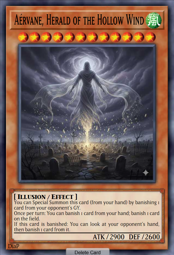 Aérvane, Herald of the Hollow Wind