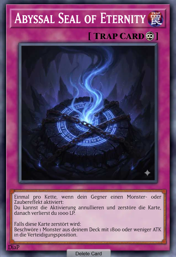 Abyssal Seal of Eternity