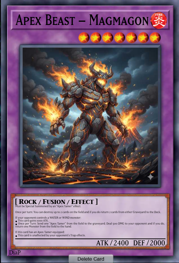 Apex Beast – Magmagon