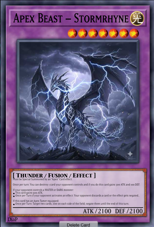 Apex Beast – Stormrhyne