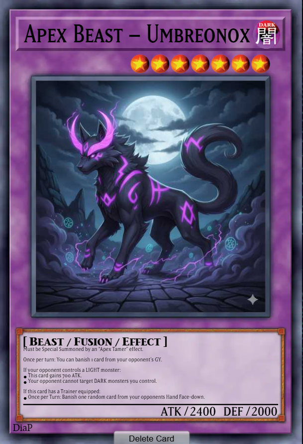 Apex Beast – Umbreonox