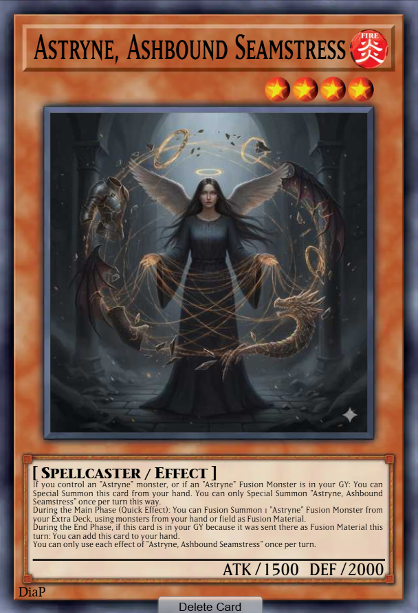 Astryne, Ashbound Seamstress