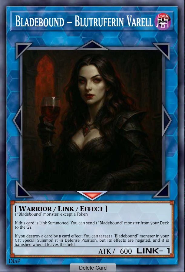 Bladebound – Blutruferin Varell