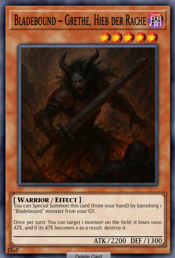 Bladebound – Grethe, Hieb der Rache