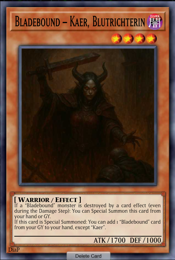 Bladebound – Kaer, Blutrichterin