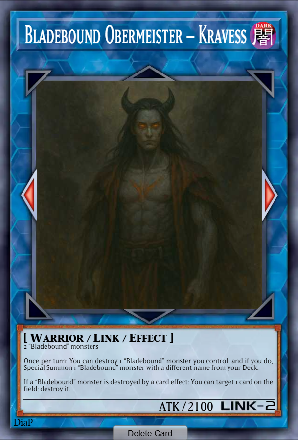 Bladebound Obermeister – Kravess
