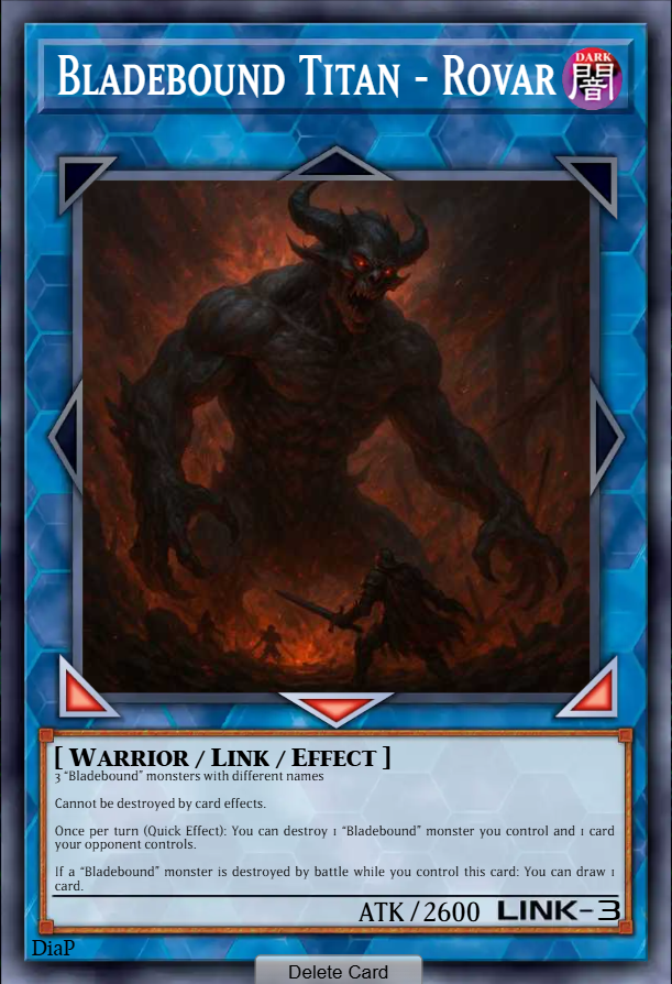 Bladebound Titan - Rovar