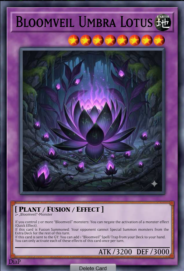 Bloomveil Umbra Lotus