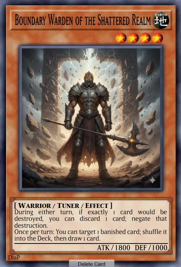 Boundary Warden of the Shattered Realm