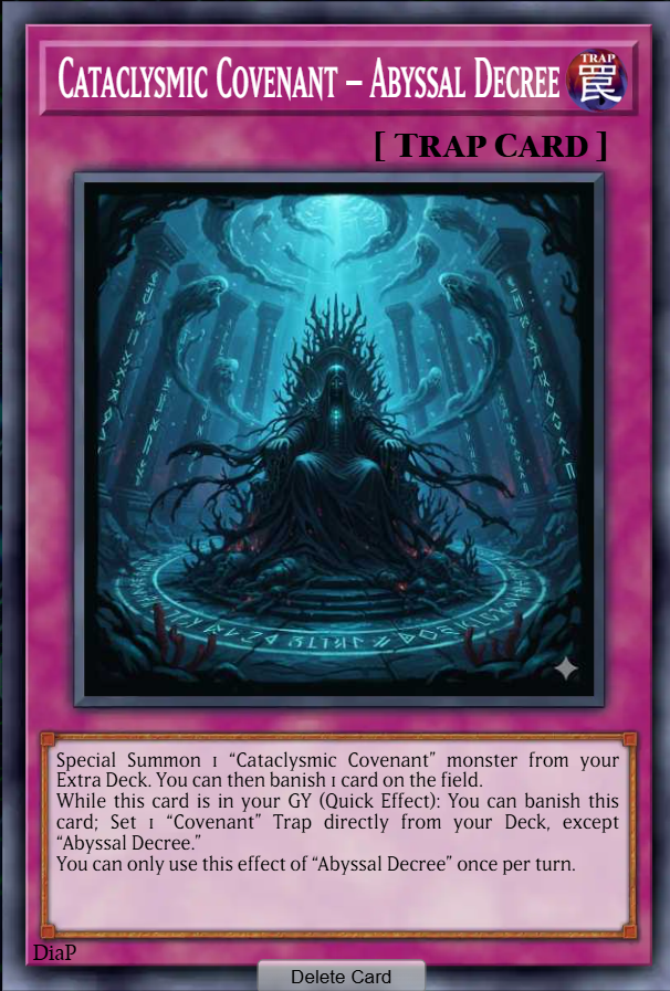 Cataclysmic Covenant – Abyssal Decree