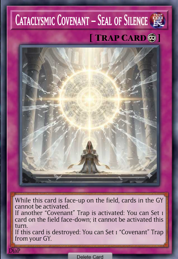 Cataclysmic Covenant – Seal of Silence