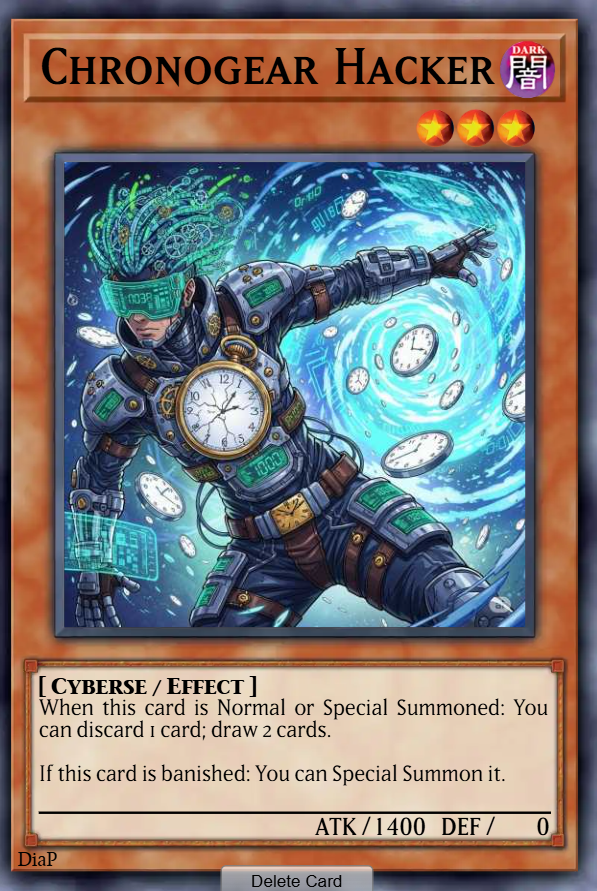 Chronogear Hacker