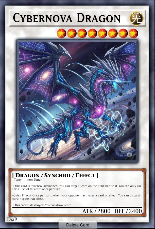 Cybernova Dragon
