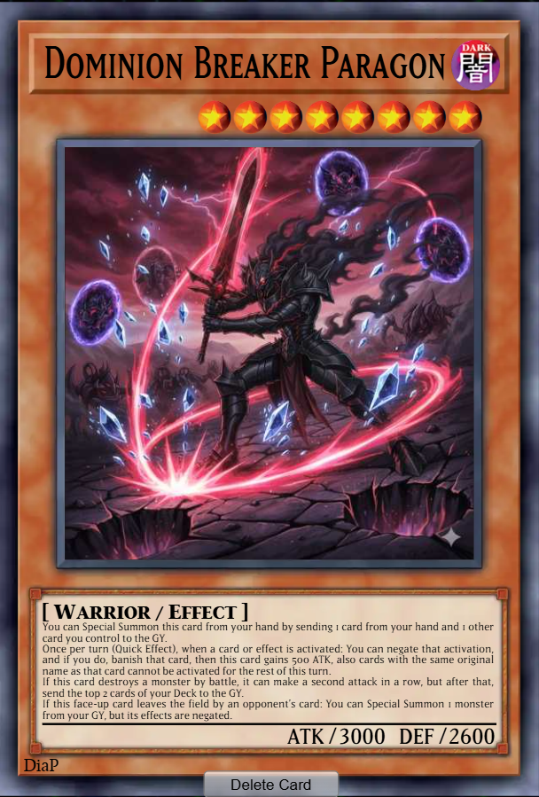 Dominion Breaker Paragon