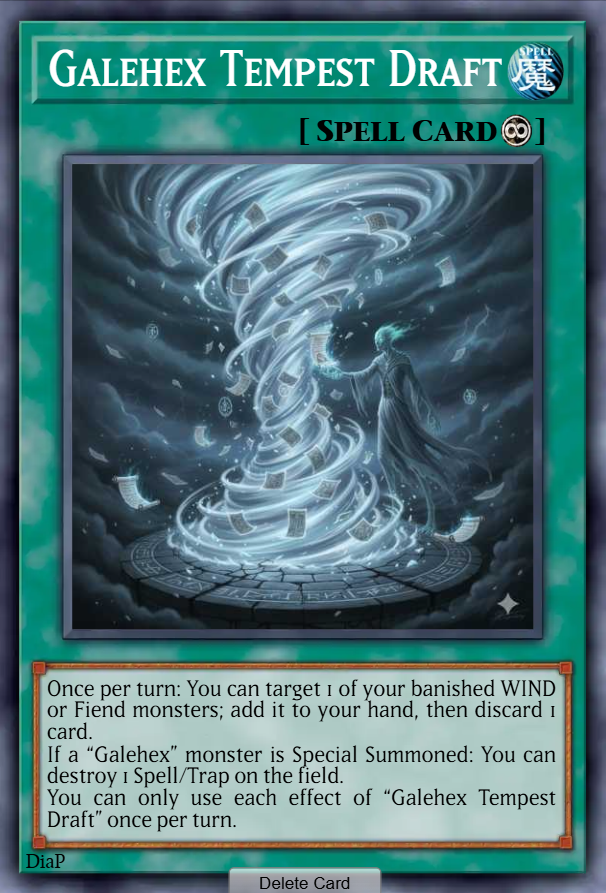 Galehex Tempest Draft