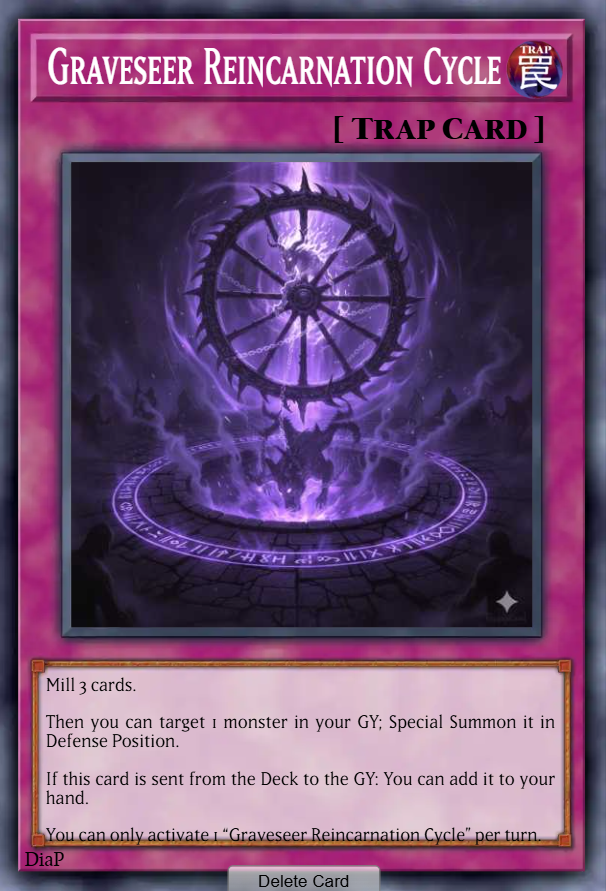 Graveseer Reincarnation Cycle