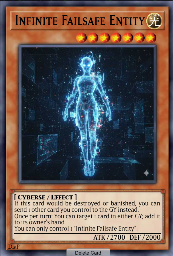 Infinite Failsafe Entity