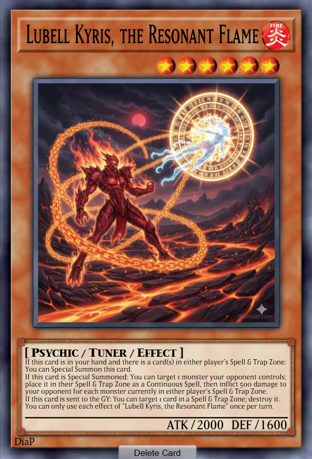 Lubell Kyris, the Resonant Flame