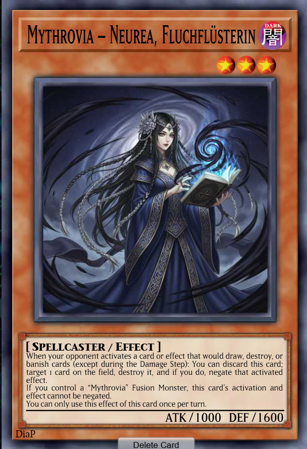 Mythrovia – Neurea, Fluchflüsterin