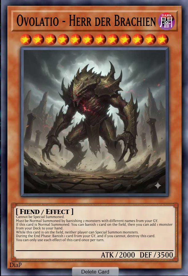 Ovolatio - Herr der Brachien