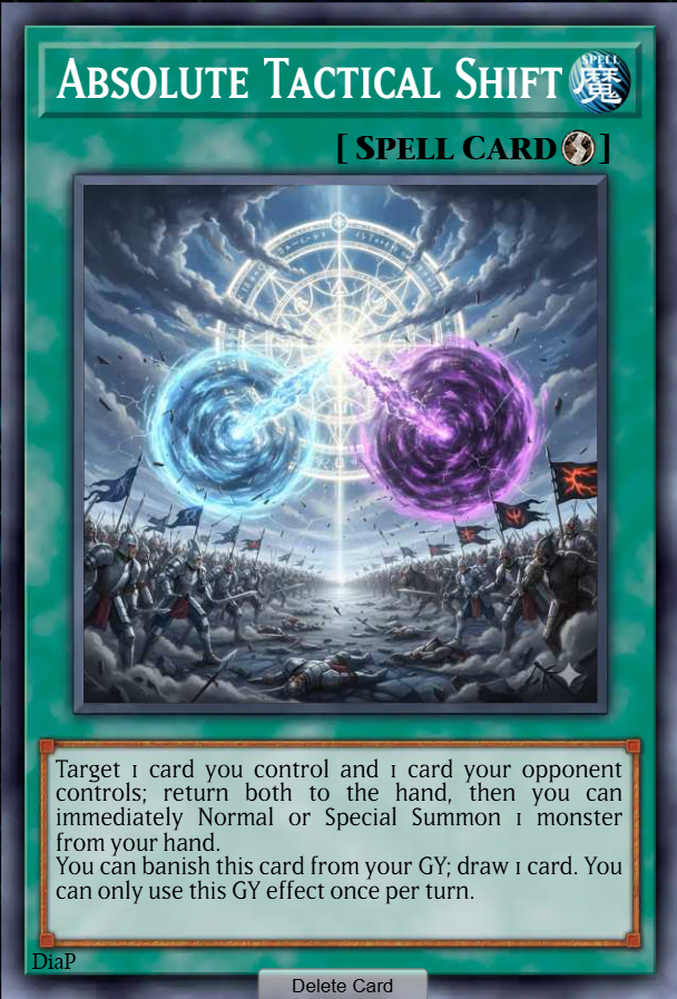 Absolute Tactical Shift
