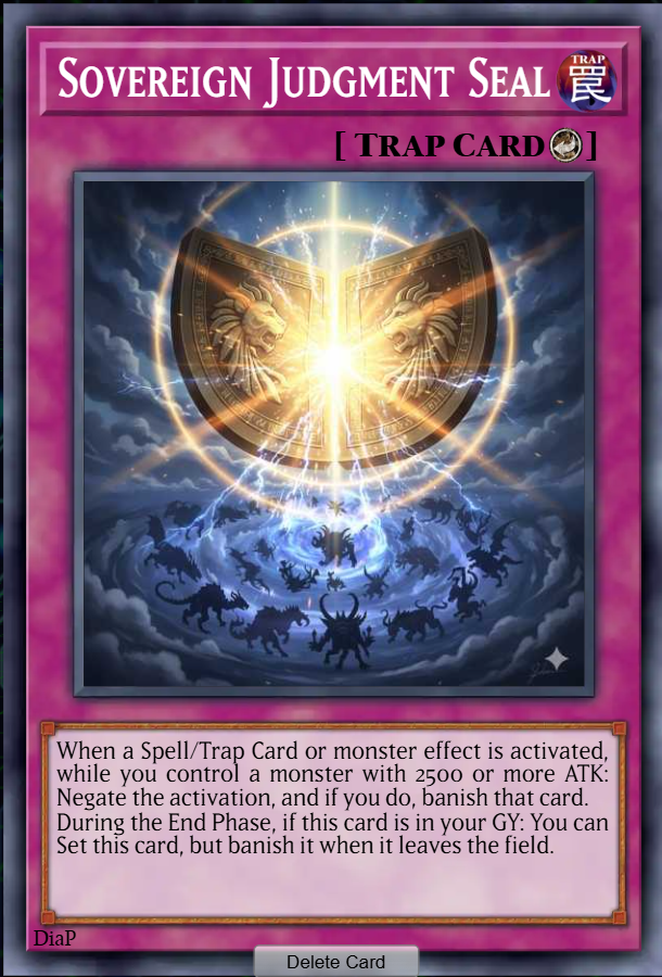 Sovereign Judgment Seal