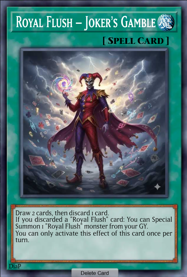 Royal Flush – Joker’s Gamble