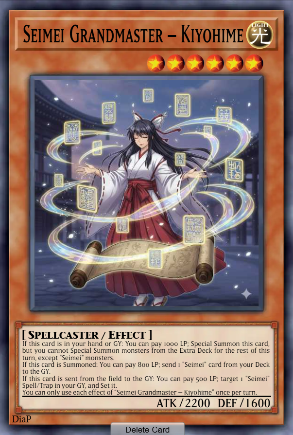 Seimei Grandmaster – Kiyohime