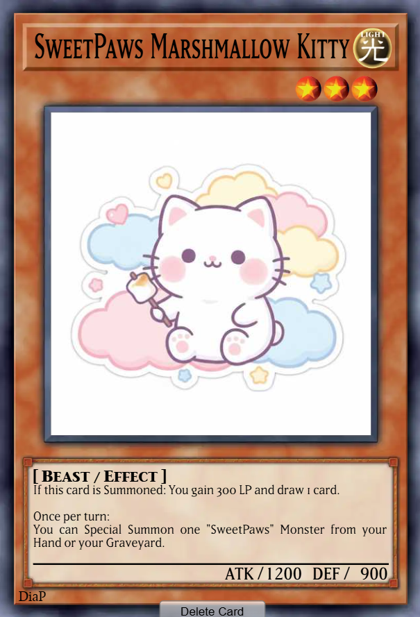 SweetPaws Marshmallow Kitty