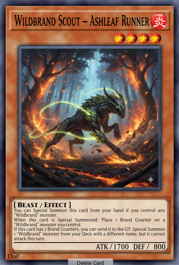 Wildbrand Scout – Ashleaf Runner