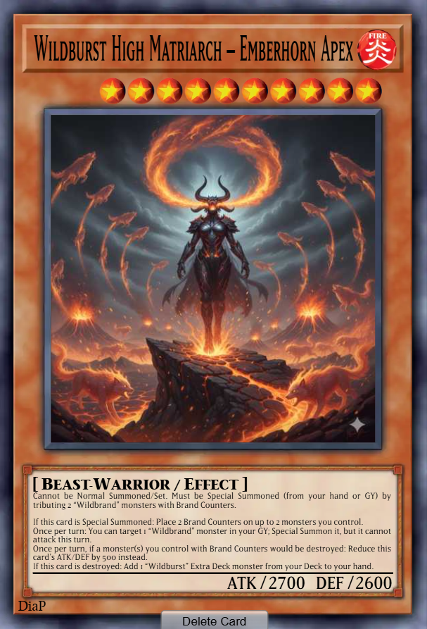 Wildburst High Matriarch – Emberhorn Apex