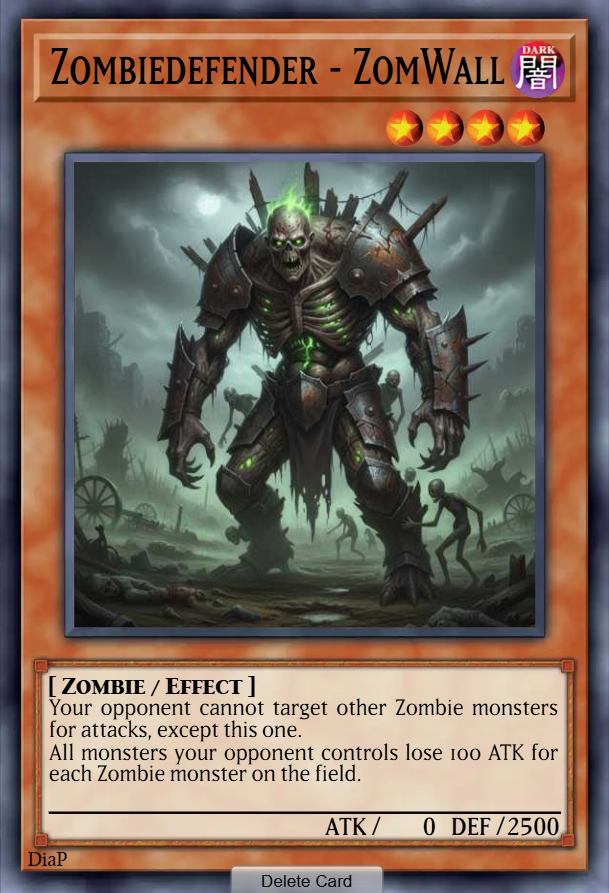Zombiedefender - ZomWall